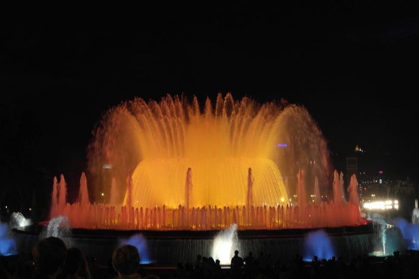 Montjuic's magic fountain